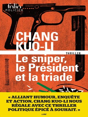 cover image of Le sniper, le président et la triade